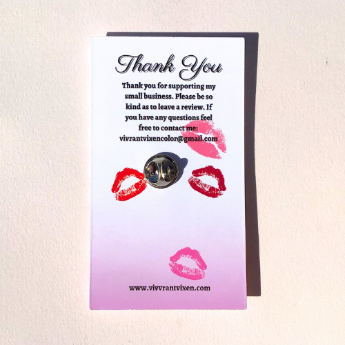 BDSM (top) Soft Enamel Pin
