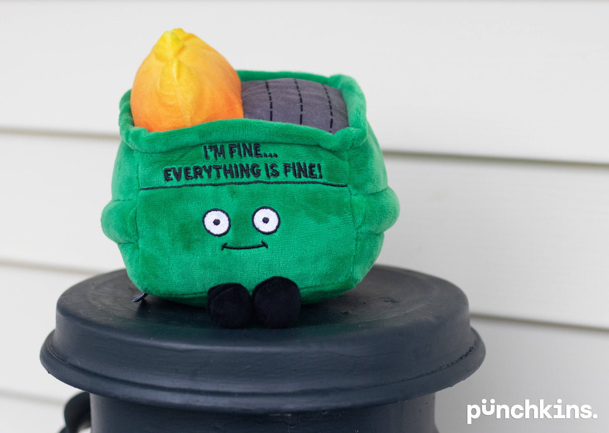 Dumpster Fire Plushie Meme - BESTSELLER