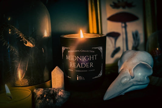 Midnight Reader | Midnights Collection | 10oz Luxury Soy Hand-poured Candle