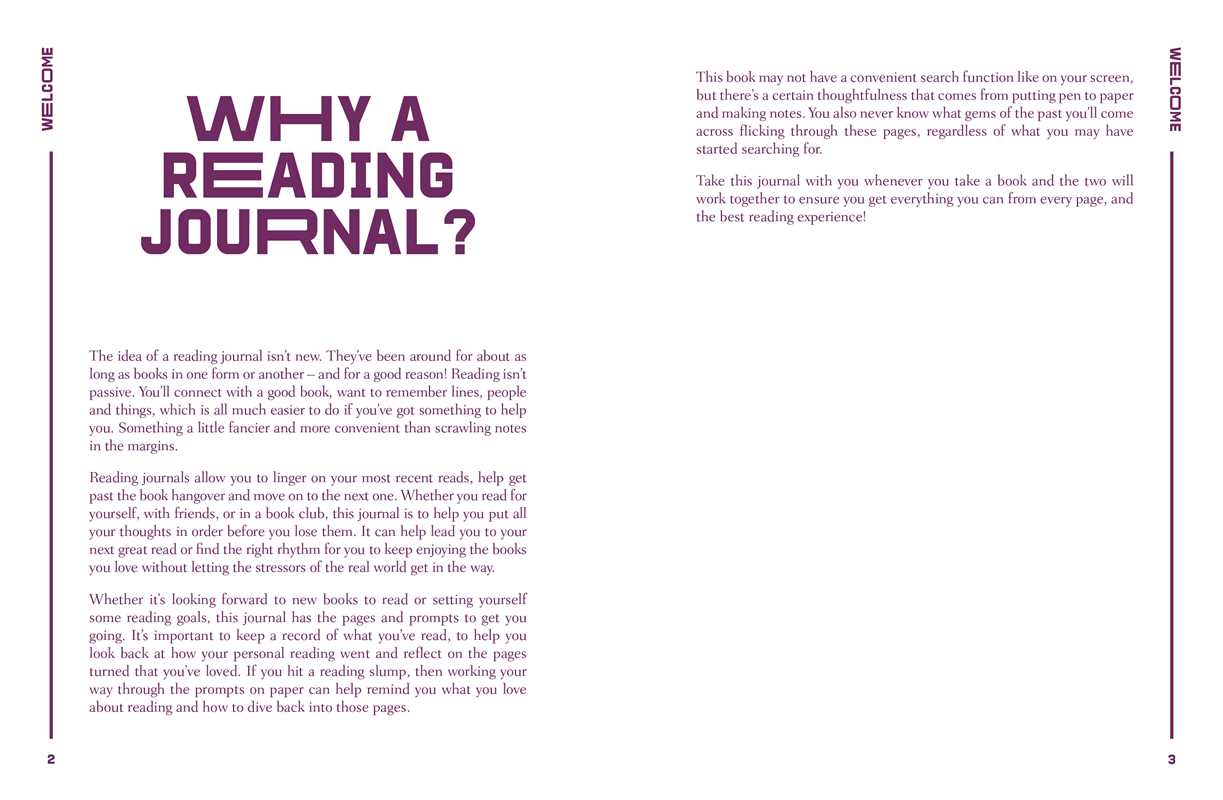 A Reading Journal: Too Much Plot by Sweet  Hearts Press