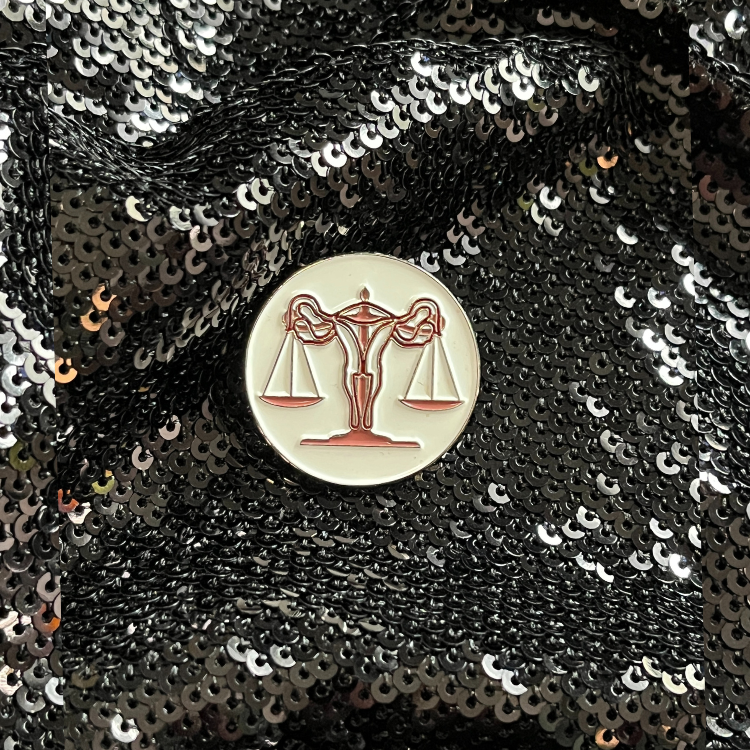 Reproductive Justice Rights Enamel Pin