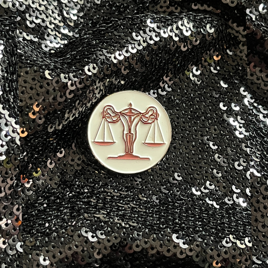 Reproductive Justice Rights Enamel Pin