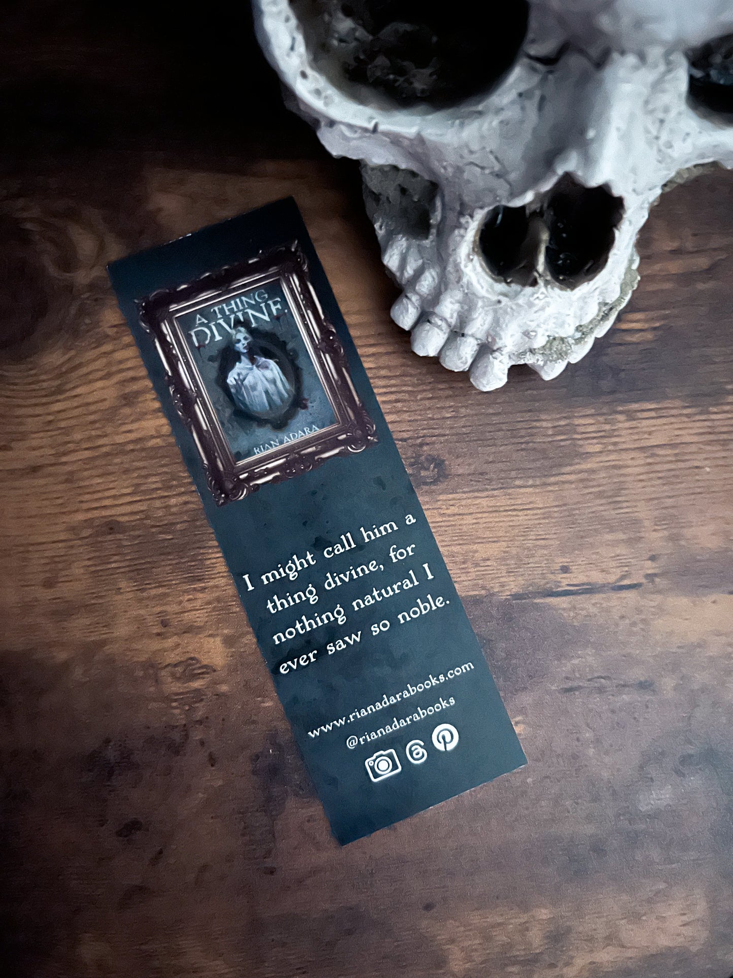 A Thing Divine velvet vows exclusive (paperback & Art bundle)