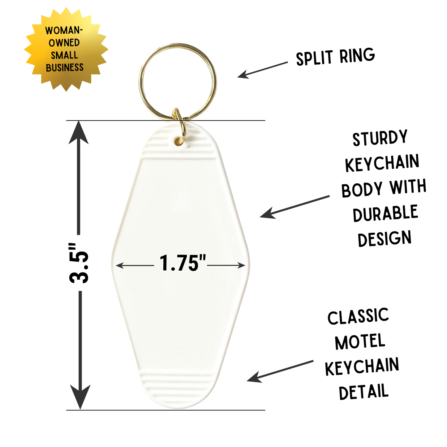Awfully Gorgeous for Being This Broke and Tired Keychain