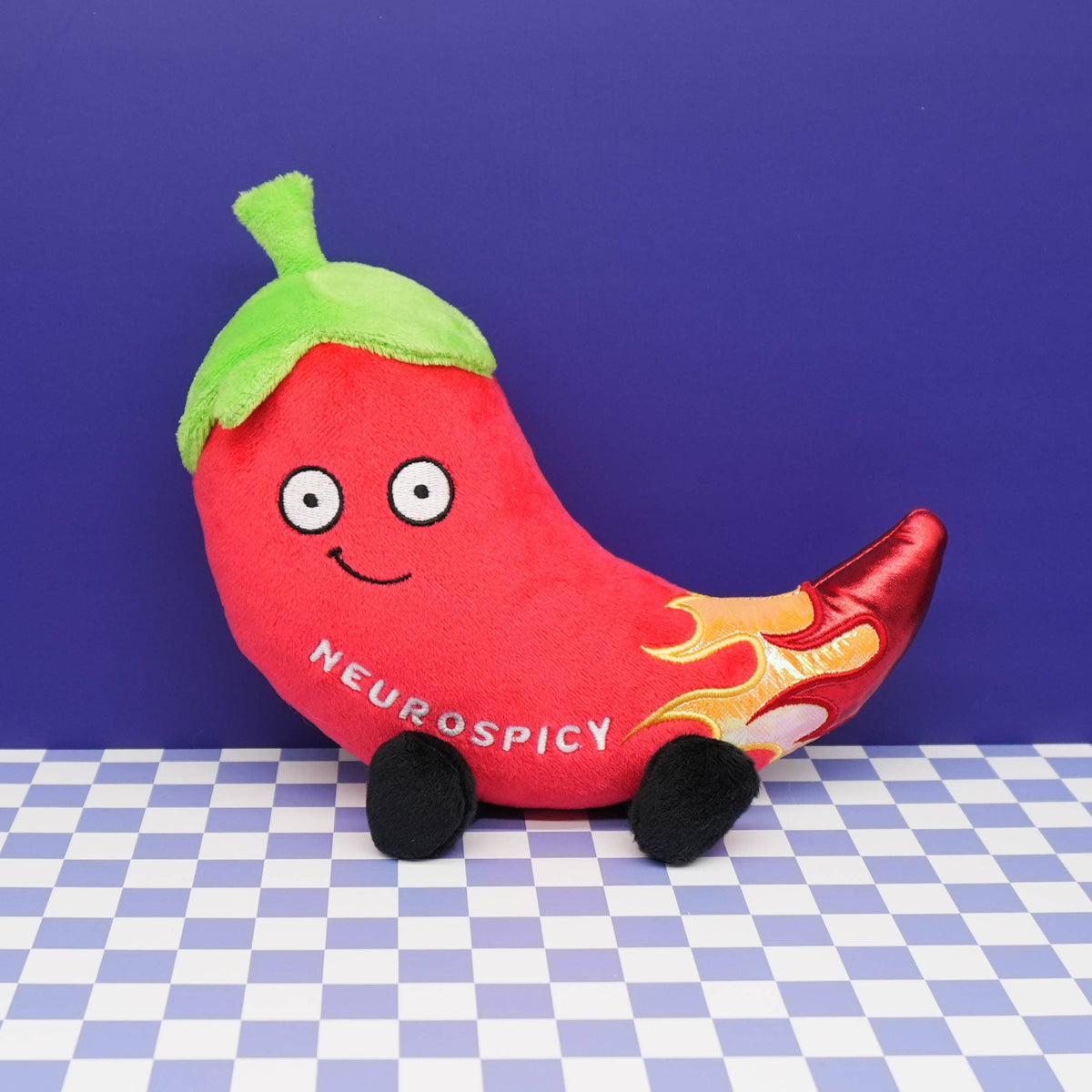 "Neurospicy" - Plush Chili Pepper