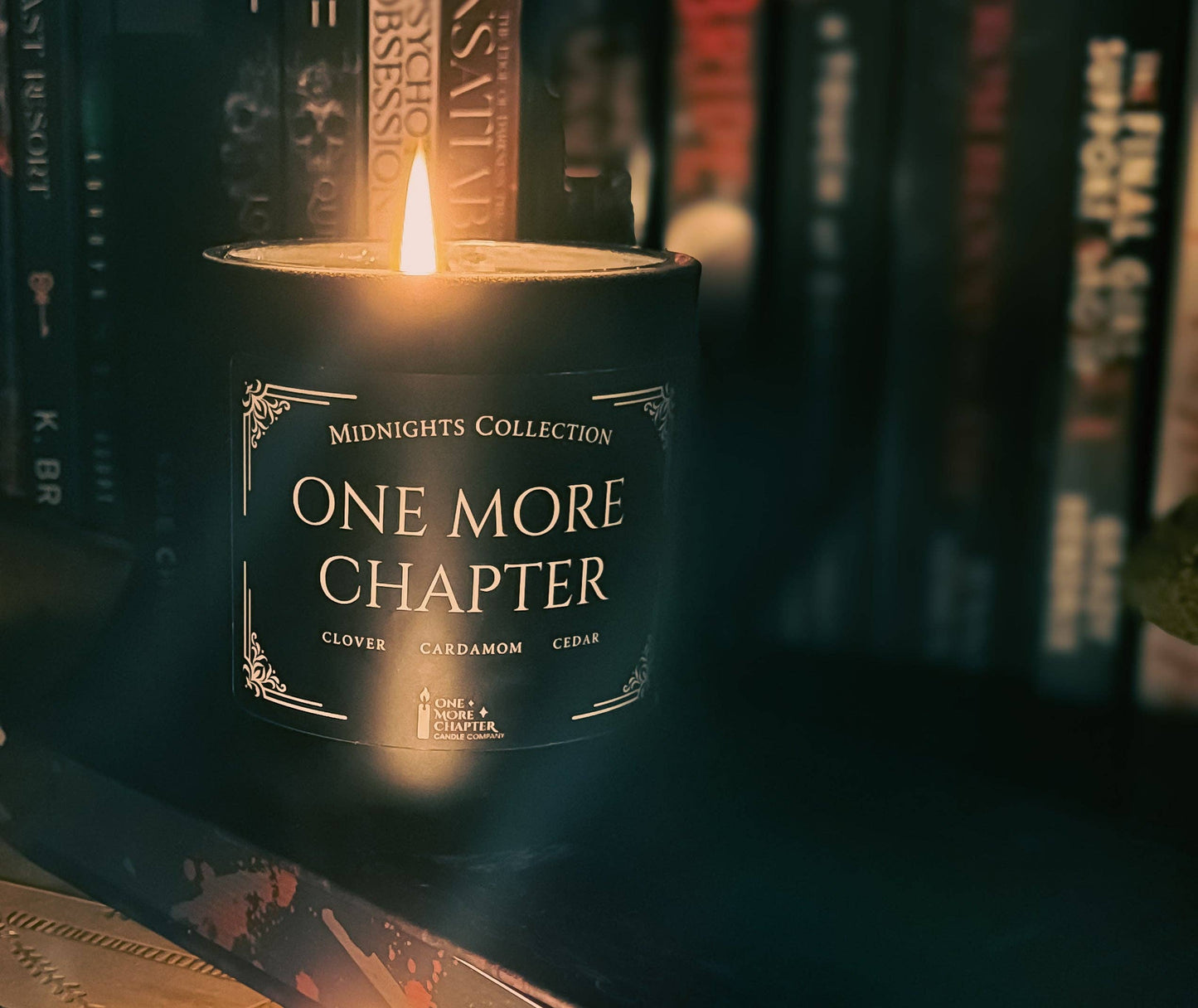 One More Chapter | Midnights Collection | 10oz Luxury Soy Hand-poured Candle