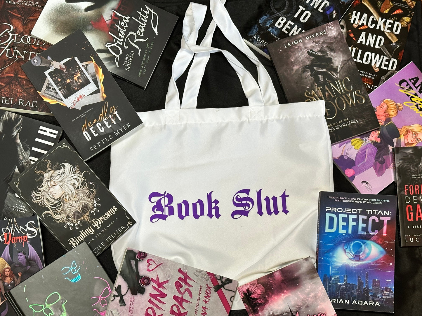 Book Slut tote bag