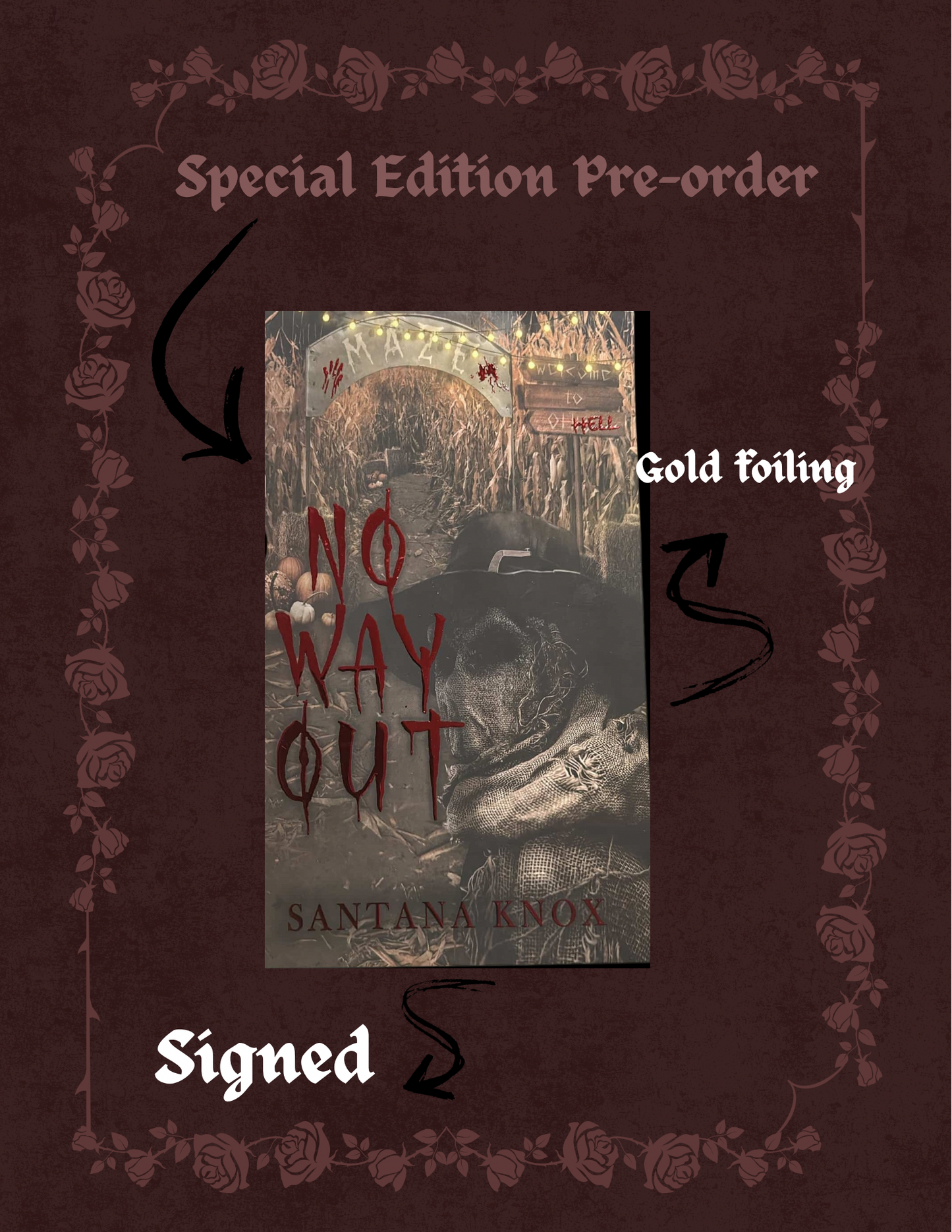 No Way Out by: Santana Knox Special Edition