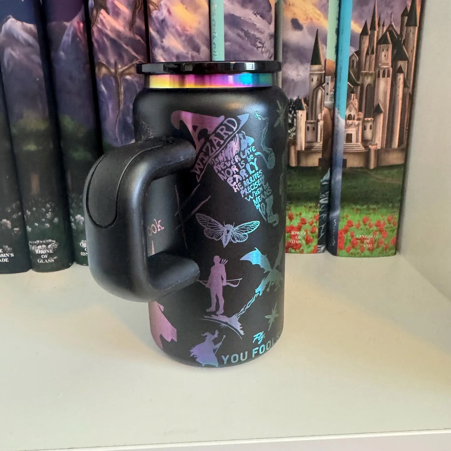 Lord of The Rings Engraved Rainbow Tumbler