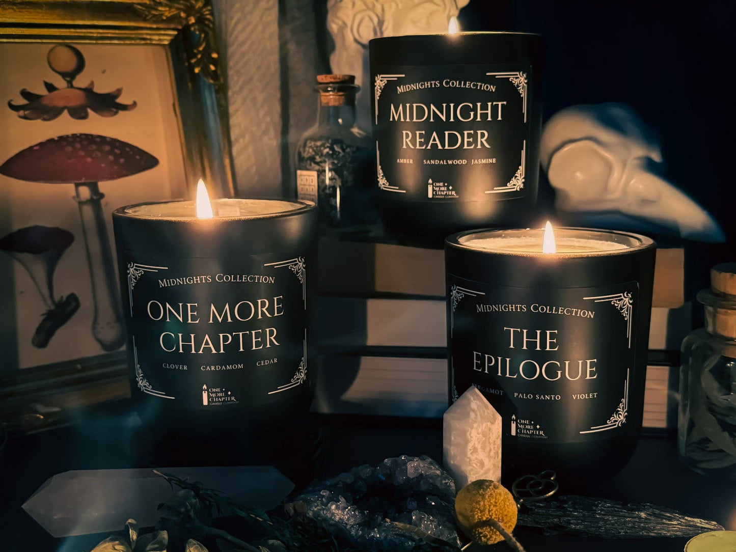 The Epilogue | Midnights Collection | 10oz Luxury Soy Hand-poured Candle